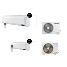 Kit Ar Condicionados 9.000 Btu E 18.000 Btu Sem Vento Samsung WindFree Quente e Frio (220V)