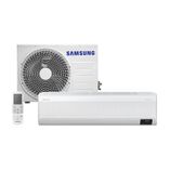 Ar-condicionado Split Inverter Samsung WindFree Connect Sem Vento 22.000 BTUs Quente e Frio AR24BSEAAWKNAZ 220V