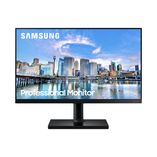 Monitor Samsung T450 24" FHD, Tela Plana, 75Hz, 5ms, HAS, HDMI, FreeSync, Game Mode - Preto