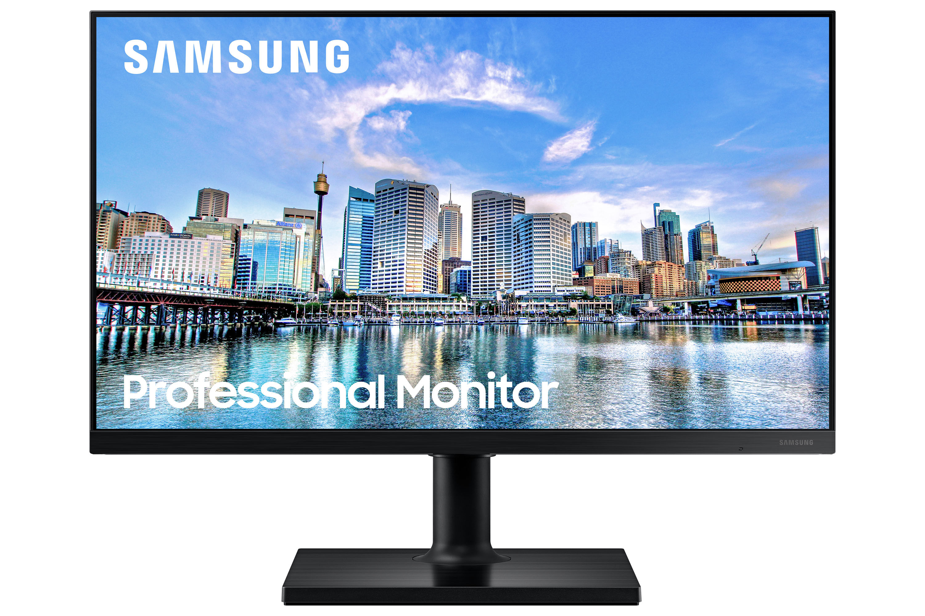 monitor samsung t450 24 ips fhd 75hz preto bivolt