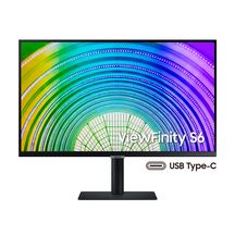 Monitor Samsung ViewFinity S6 27" QHD, Tela Plana, 75Hz, 5ms, HDMI, DP, USB-c, FreeSync, Game Mode