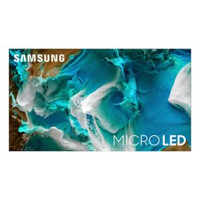 Painel Smart Hub Samsung 110 polegadas MICRO LED 4K MS1A Painel 120hz Processador com IA, Tela Infinita
