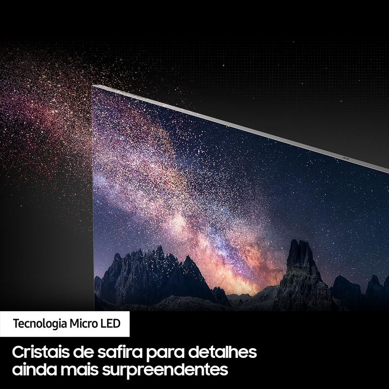 Painel MICRO LED Smart Hub 110” MS1A Samsung Brasil