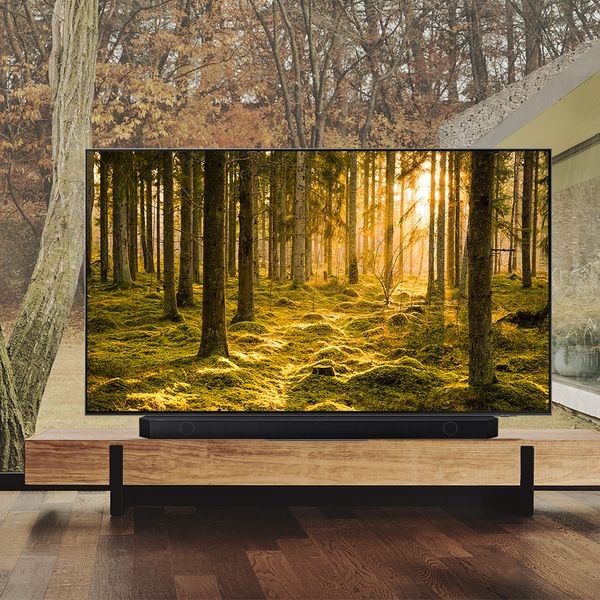 Soundbar Samsung HWQ800C, Bluetooth, Subwoofer sem fio, Dolby Atmos