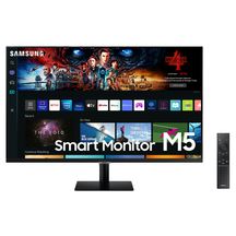 Monitor Smart Samsung M5 27", FHD, Tap View, USB-c, HDMI, Bluetooth, Controle de Voz e Série M5