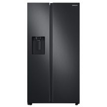 Geladeira Samsung RS60 Side by Side com All Around Cooling e SpaceMax 602L Black Inox Look