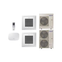 Ar Condicionado Cassete 4 Vias Inverter Samsung WindFree WiFi 1x36.000+1x48.000 BTUs Frio 220V