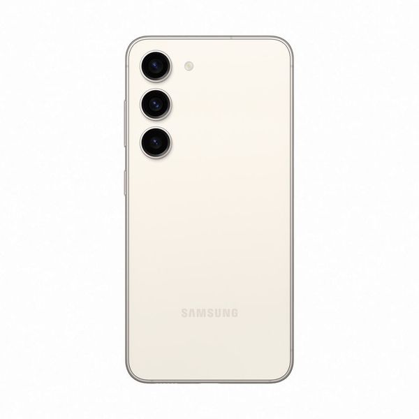 Celular Samsung Galaxy S23 5G 256GB Dual Chip cor Creme com Câmera Tripla