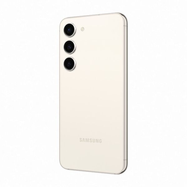 Celular Samsung Galaxy S23 5G 256GB Dual Chip cor Creme com Câmera Tripla