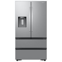 Geladeira Samsung  French Door RF26 com All Around Cooling™ com Dispenser de Água e Gelo 550L Inox