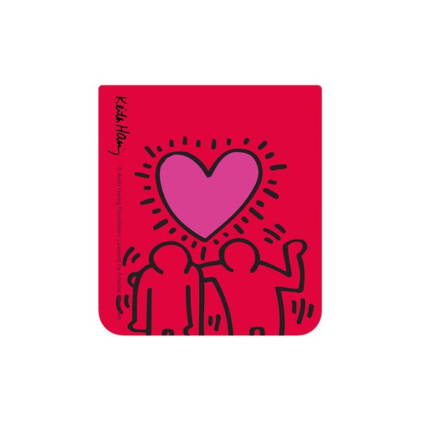 230714_Keith-Haring_Heart_Flip-Card-for-Galaxy-Z-Flip5_Front_Source