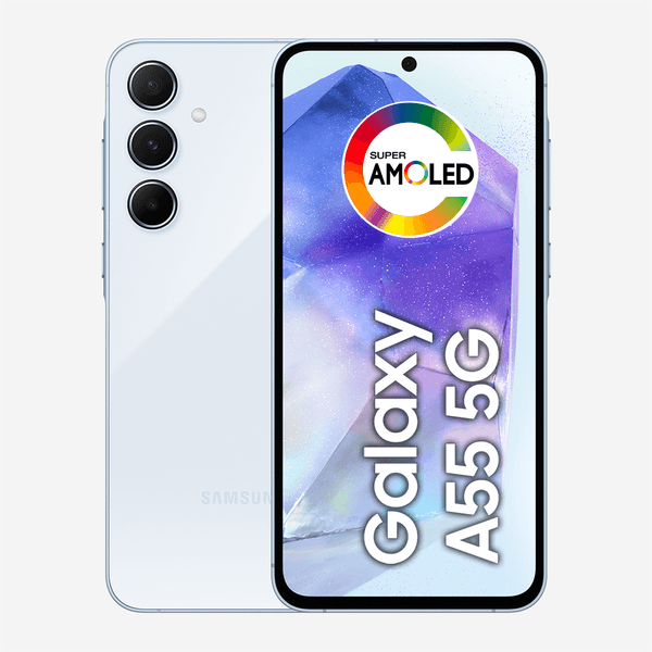Celular Samsung Galaxy A55 5G, Câmera Tripla até 50MP, Tela 6.6