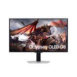 Monitor Gamer Samsung Odyssey OLED G8 32” UHD, Tela Flat, Painel Oled, 240Hz, 0.03ms, HDR10+, HAS, HDMI, HDCP,  Auto Source Switch+