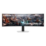 Monitor Gamer Samsung Odyssey OLED G9 49" DQHD, Tela Curva Ultrawide, Painel OLED, 240Hz, 0.03ms, HDR10+, HAS, Micro HDMI, DP, USB Hub