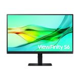 Monitor Samsung ViewFinity S6 27" 2024 QHD, Tela Plana, Painel IPS, 100Hz, 5ms, HDR10, HAS, HDMI, DP, USB-c, LAN, Eye Saver Mode