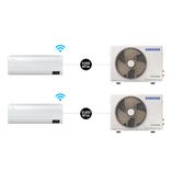 Combo - Ar condicionado Split Inverter Samsung WindFree™ Connect Sem Vento 9.000 & 12.000 BTUs Quente e Frio