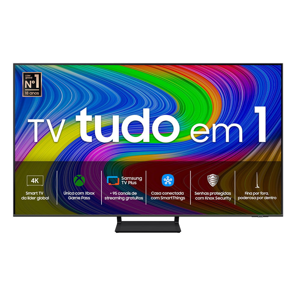 SamsungSmartTV55"QLED4KQ65D2024,ModoGame,Telasemlimites,Designslim,Visuallivredecabos,Alexabuiltin