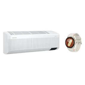 Ar Condicionado Split Inverter Samsung WindFree Connect Sem Vento Frio 12.000 BTUs 220V e Galaxy Watch7 BT 40mm