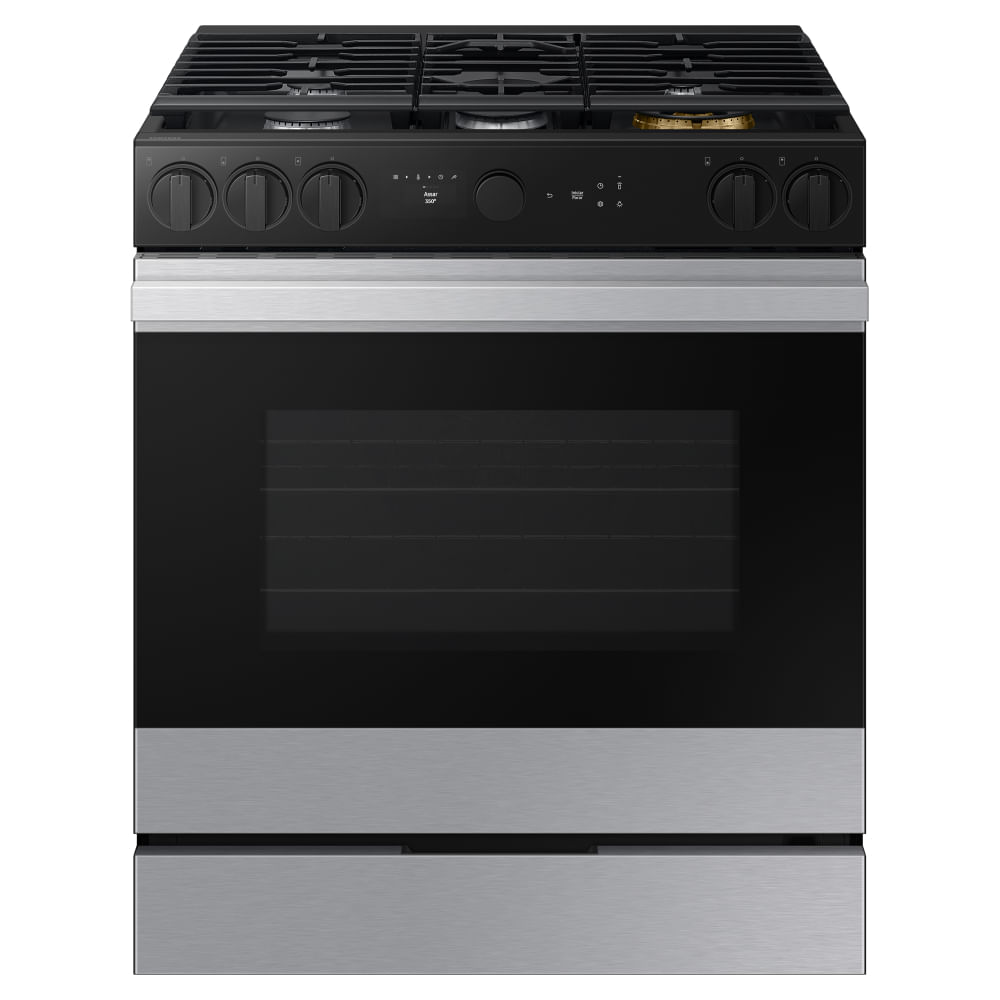 Fogão 5 bocas Série 7 Com Câmera e Air fry Samsung NSG6DG8700SRAZ 76L 127V Menor preço em Fogão 5 bocas Série 7 Com Câmera e Air fry Samsung NSG6DG8700SRAZ 76L 127V