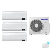 Tri-Split Samsung WindFree 24.000 BTUs (Hi Wall 2x9.000 & 12.000) Quente/Frio com WiFi