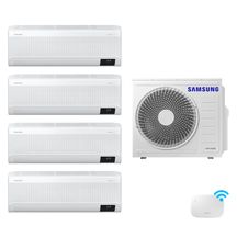 Quad-Split Samsung WindFree 28.000 BTUs (Hi Wall 2x9.000 + 2x12.000) Quente/Frio com WiFi