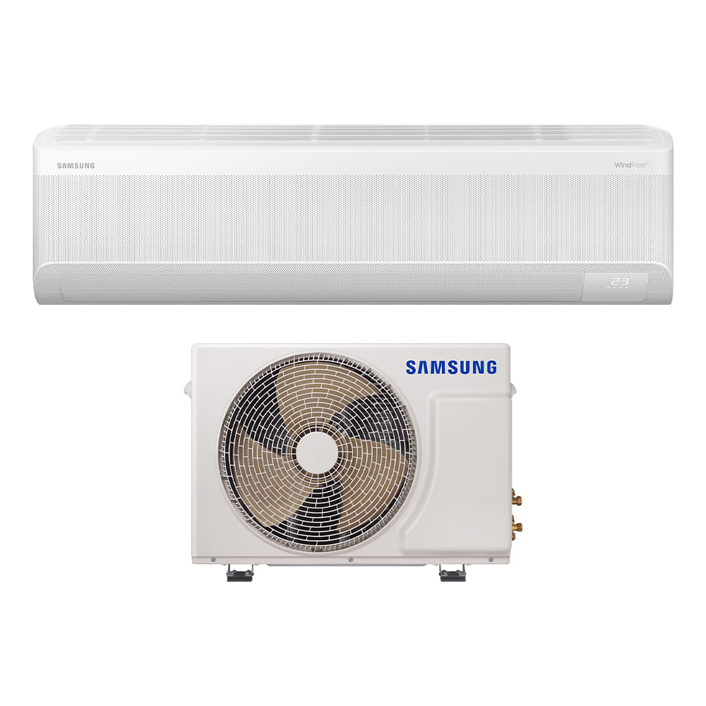 Ar-condicionado Split Samsung Inverter WindFree Connect AI 18.000 BTUs Quente e Frio Sem V... Ar-condicionado Split Samsung Inverter WindFree Connect AI 18.000 BTUs Quente e Frio Sem V...