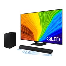 Smart TV 65" QLED 4K 65Q70D 2024 + Soundbar HW-B550/ZD