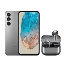 M35 5G (256GB) - Cinza + Galaxy Buds3 - Cinza