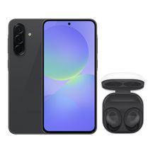 A36 5G (256GB) - Preto + Galaxy Buds FE - Grafite