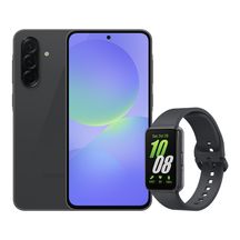 A36 5G (128GB) - Preto + Galaxy Fit3 - Grafite