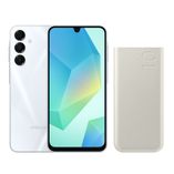 A16 5G 128GB - Cinza + Bateria Carregador Portátil 2x USB-C, 10000mAh, Super Rápida 25W - Bege