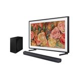 Smart TV 32” QLED The Frame 32LS03C + Soundbar HW-Q990F