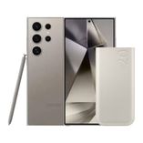 S24 Ultra (256GB) - Titânio Cinza + Bateria Carregador Portatil 3x USB-C 20000mAh Super Rapida 45W