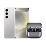 S24 (256GB) - Cinza + Galaxy Buds3 - Cinza