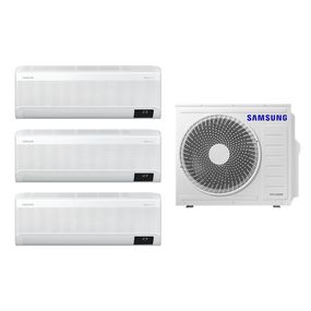 Tri-Split Samsung WindFree 24.000 BTUs (Hi Wall 2x9.000 & 12.000) Quente/Frio com WiFi