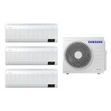Tri-Split Samsung WindFree 24.000 BTUs (Hi Wall 3x12.000) Quente/Frio com WiFi