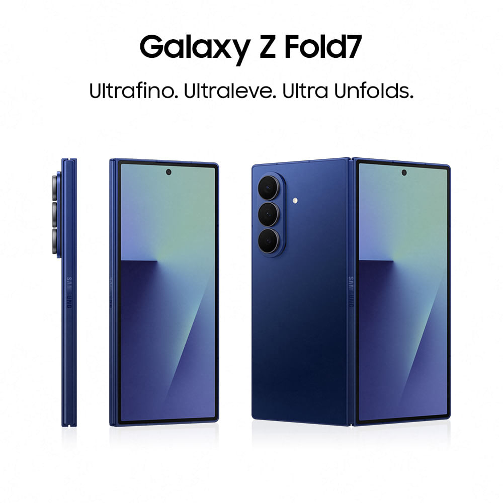Celular Samsung Galaxy Z Fold7 1TB, 16GB RAM, Tela 8.0