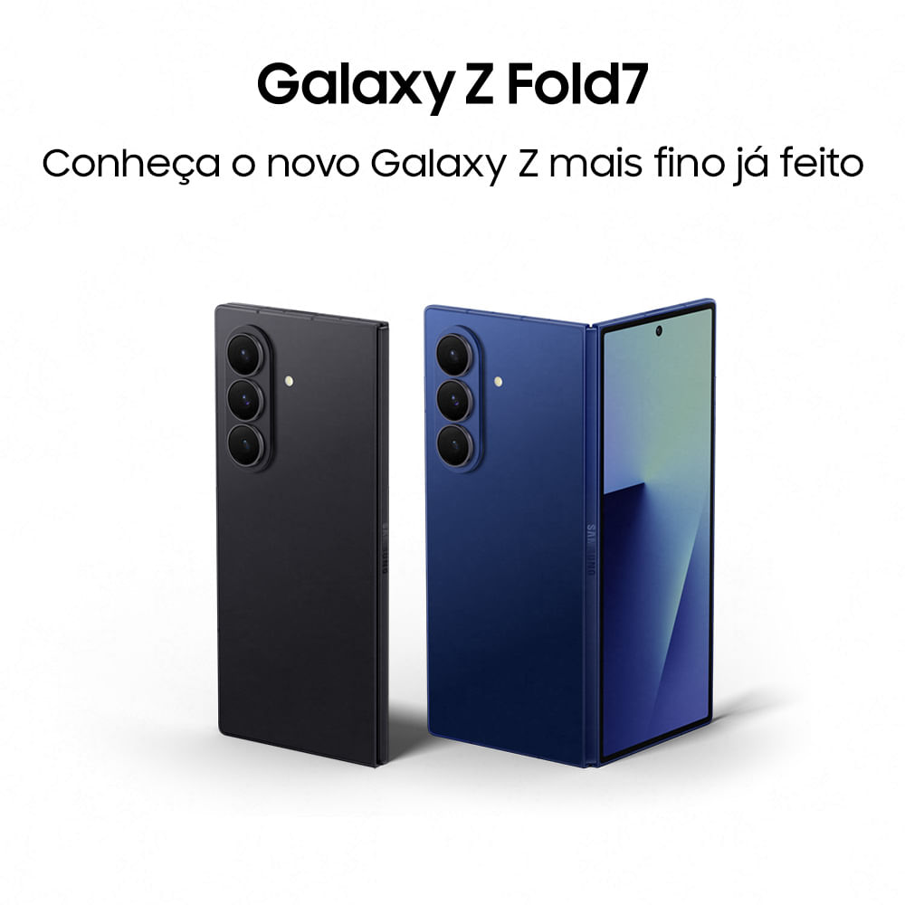 Celular Samsung Galaxy Z Fold7 512GB, 12GB RAM, Tela 8.0