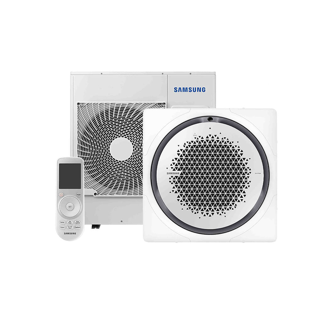 Ar Condicionado Inverter Cassete 360 WindFree com WiFi 36.000 BTUs Quente/Frio
