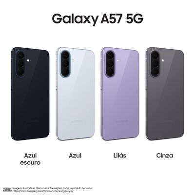 Samsung Galaxy A57 5G（128GB) sim free Celular Samsung Galaxy A57 5G 128GB, 8GB RAM, Recursos AI