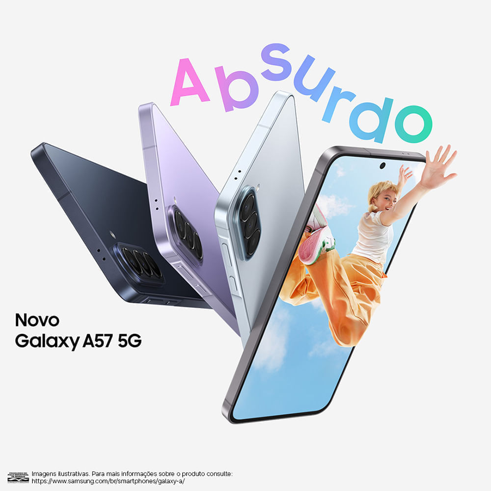 Celular Samsung Galaxy A57 5G 128GB, 8GB RAM, Recursos AI