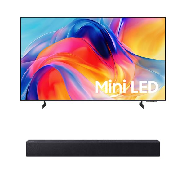 Samsung Smart TV 65" MiniLED 4K M75H + Soundbar Samsung HW-B400F