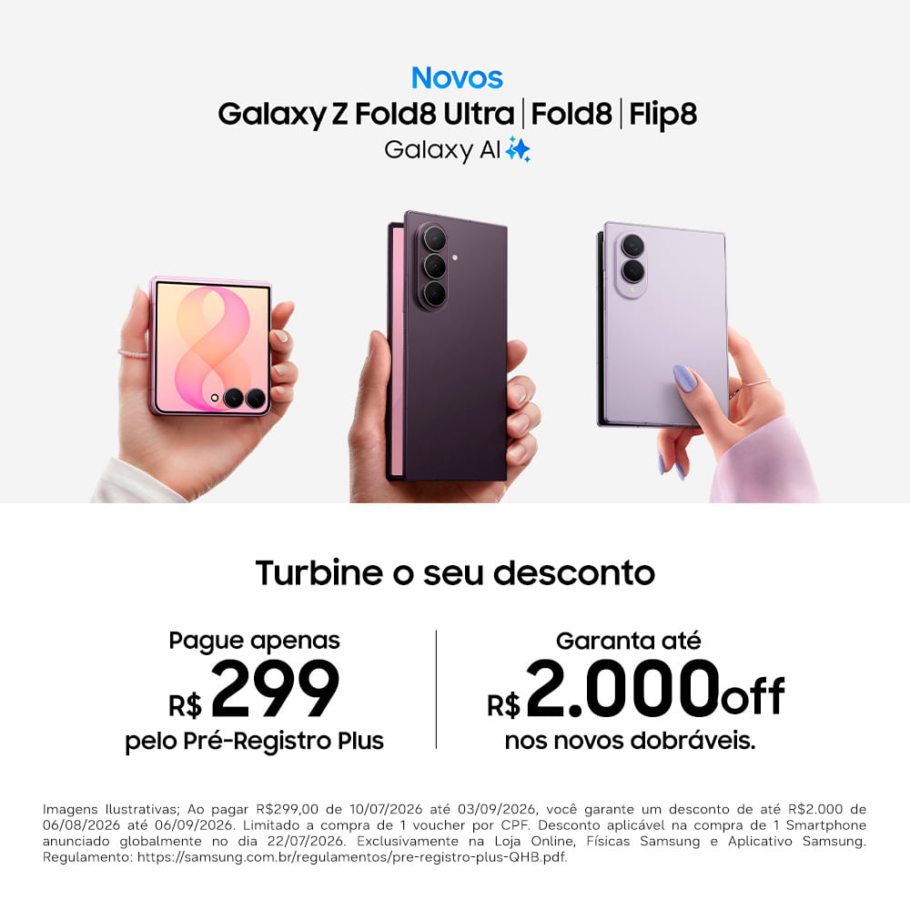 Dobráveis Samsung