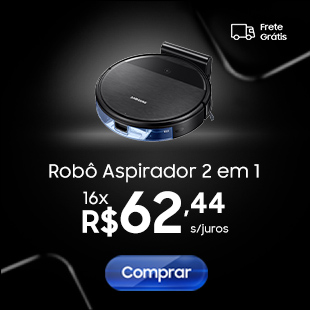 Bottom Center Robô Aspirador 2 em 1  